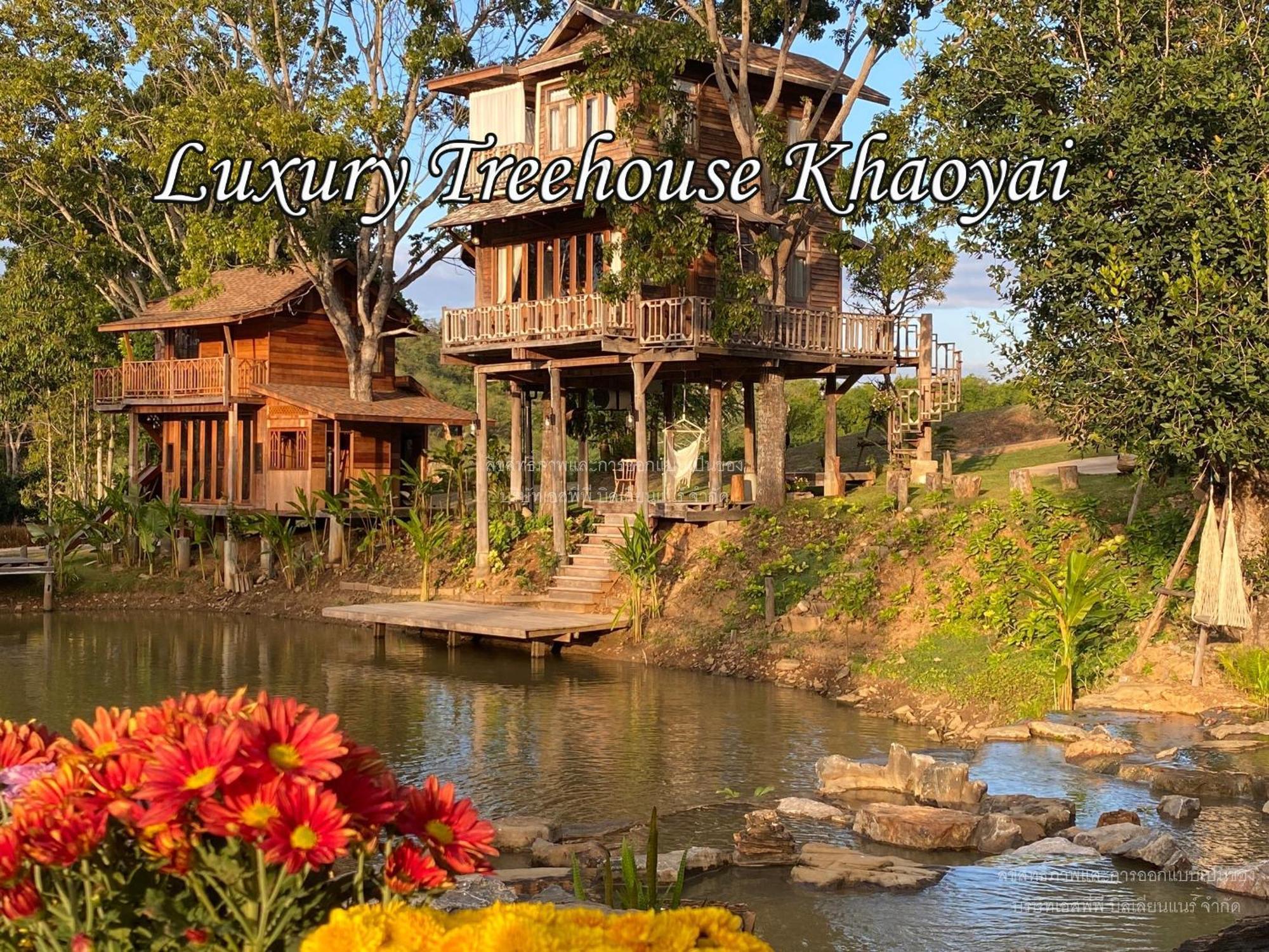 Luxury Treehouse Khaoyai Villa Ban Nong Makha Exterior photo